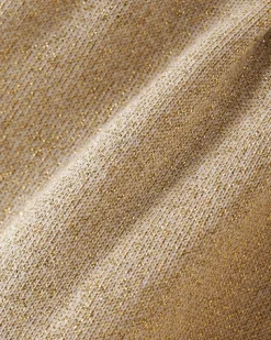 Girls Gold Sparkle Skirt