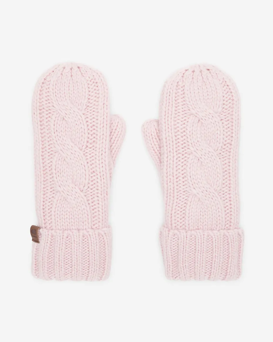 Womens Olivia Cable Mitten